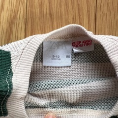 ZARA トレーナー 9-12m/80cmの画像