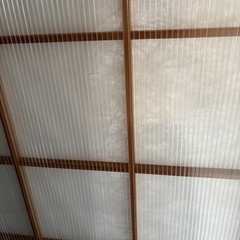 断熱仕様障子２枚(複合和紙とポリカーボネート使用!)の画像
