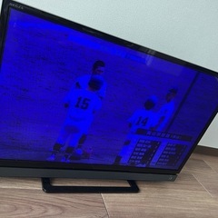 TOSHIBA REGZA 32V型　2017年製の画像