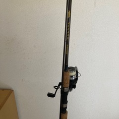 シマノ スピニングリール ソララ釣竿セットの画像