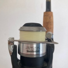 シマノ スピニングリール ソララ釣竿セットの画像