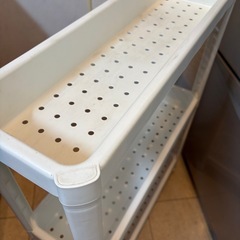 IKEA収納　ヴィスケン　調味料　料理棚　収納ケースの画像