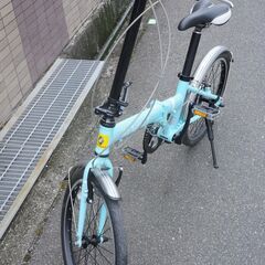 中古】折りたたみ自転車を格安/激安/無料であげます・譲ります