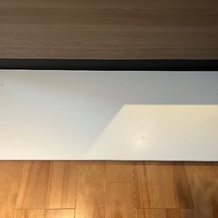 幅1600 ホワイト　パソコンデスクの画像