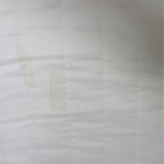 無印　足付きセミダブルベッドの画像