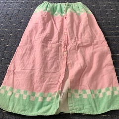 着替えバスタオル の画像