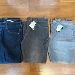 【お取引決定しました】ジーンズ　レディース　サイズL〜LLの画像