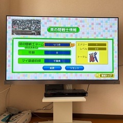 REGZA 4k 55インチの画像
