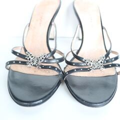 【Rebecca Taylor】ミュール ヒール約9cm Lサイズの画像