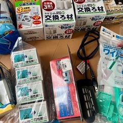 金魚飼育セット/水作エイトM/活性炭/エアーポンプ等未使用多の画像