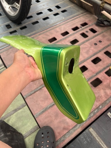 FRP フェンダー 画像参照 旧車 族車 カスタム バブ サンパチ　当時物