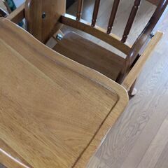 食卓用　子供用　椅子の画像