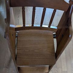 食卓用　子供用　椅子の画像
