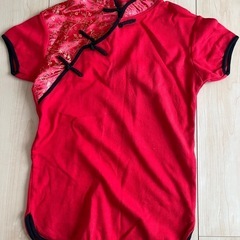 チャイナ服(男性用、女性用、子供用の3点セット)の画像
