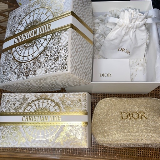 Dior ディオール 2024 クリスマスコフレ ノベルティ ポーチ