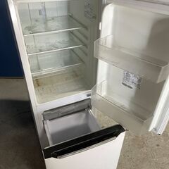 【無料】Hisense 2ドア冷蔵庫 HR-D15A 2017年製 通電確認済み 0円 早い者勝ち 引取歓迎 配送OKの画像