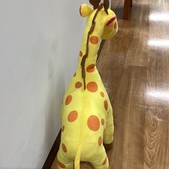 ぬいぐるみキリン【町田市再生家具】0812の画像
