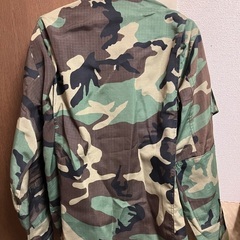 【訳あり】迷彩服上下セット XSサイズ ウッドランド の画像