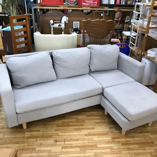 ソファ 3人掛けソファ カウチソファ