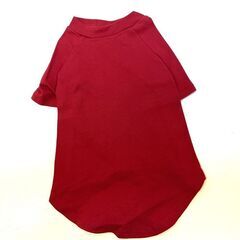 ワンちゃん　犬用　Tシャツ　赤　Lサイズ　5枚セット　No.280の画像