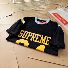 シュプリーム SS25 WEEK8 スプリット S/S フットボールトップの画像