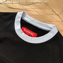 シュプリーム SS25 WEEK8 スプリット S/S フットボールトップの画像