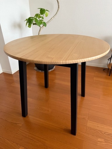 超美品！IKEA ダイニングテーブル 丸 
