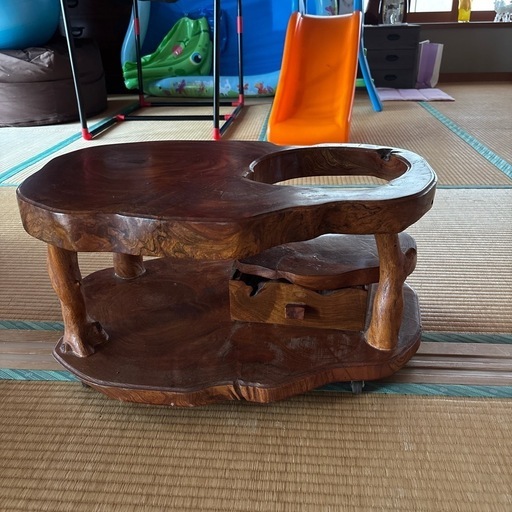 和風木製ポットおき