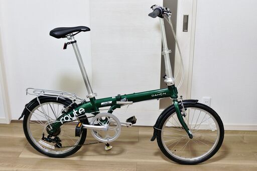 ダホン折り畳み自転車ルート グリーン (ぴーちゃん) 八王子の