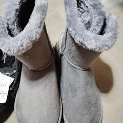 新品 レディース 靴 ブーツ 2点セットの画像