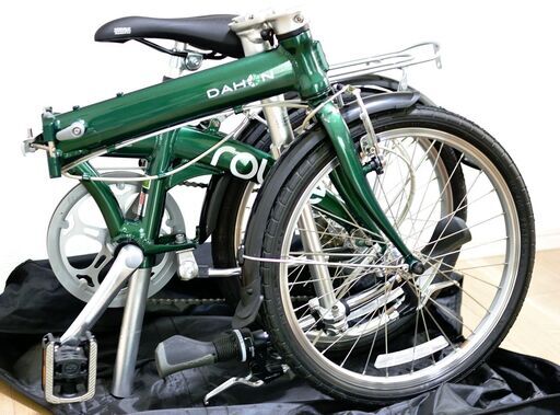 お盆発送DAHON route 折りたたみ自転車 青　美品中古　室内保管 DAHON ( ダホン ) 折りたたみ自転車 ROUTE ( ルート