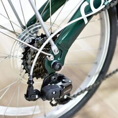ダホン折り畳み自転車ルート グリーン　の画像