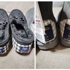 新品 レディース 靴 ブーツ 2点セットの画像