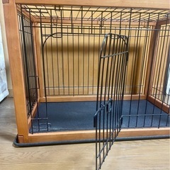 ペットサークル　リッチェル木製の画像