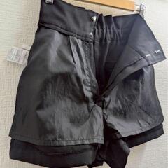 GRL ハイウエスト ショートパンツ　黒　の画像