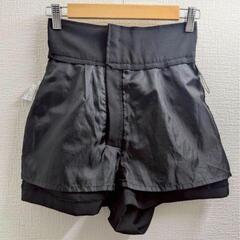 GRL ハイウエスト ショートパンツ　黒　の画像