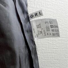 GRL ハイウエスト ショートパンツ　黒　の画像
