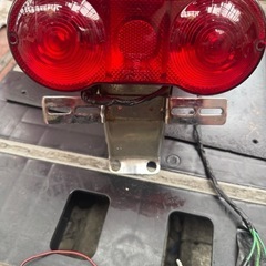 GT380 テール 土台 画像参照 旧車 当時物　２灯式の画像