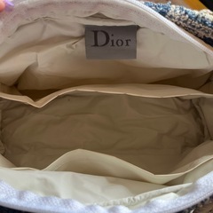 Dior【希少】 ディオール タオル地ハンドバッグの画像