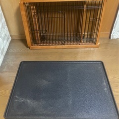ペットサークル　リッチェル木製の画像