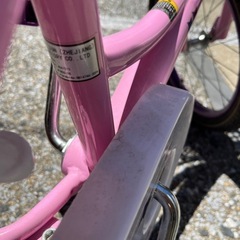 女の子用　自転車の画像