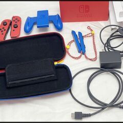 中古 ニンテンドースイッチ マリオレッド×ブルー セット HAD-S-RAAAF Nintendo Switchの画像