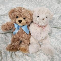 🔥引っ越しセール【☘️中古美品】テディベア親子セット５体の画像