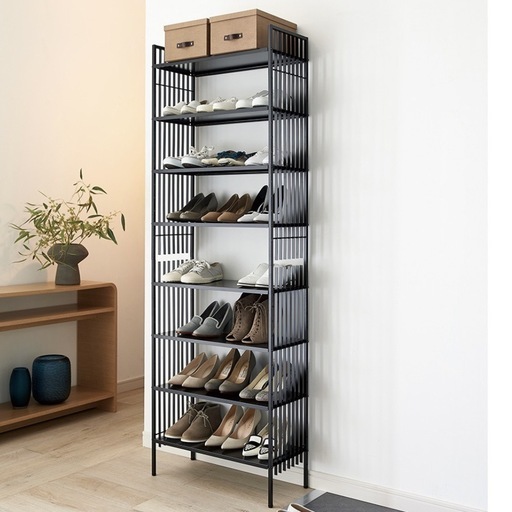【ほぼ新品】シューズラック ハイタイプ 幅60cm高さ181cm