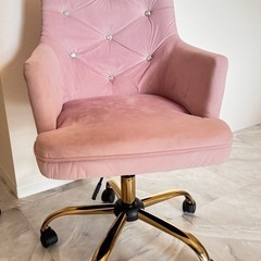 【先着順】椅子(ピンクベロア) 5万円→2.8万円