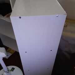☆0円 無料！カラーボックス　２台まとめ　ホワイトの画像