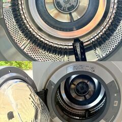 【❗️✨大容量✨❗️】SHARP✨ドラム式洗濯乾燥機🌟ES-ZP1-NL✨10kg サイズ❗️の画像
