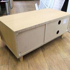 ニトリ マロニエ3580 テレビ台 幅80 ナチュラル テレビボード ローボード TV台 TVラック 収納 家具 札幌市 厚別区の画像
