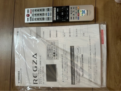 テレビ　REGZA40型