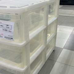 ★リユースのサカイ千葉中央店★期間限定割引有  プラスチックチェスト  H63×D74×W39 クリーニング済み TC4189の画像